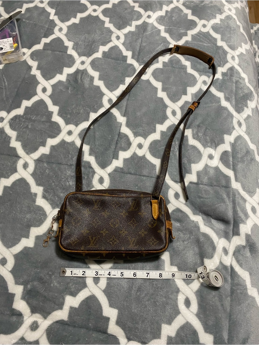 Authentic Louis Vuitton crossbody bag purse